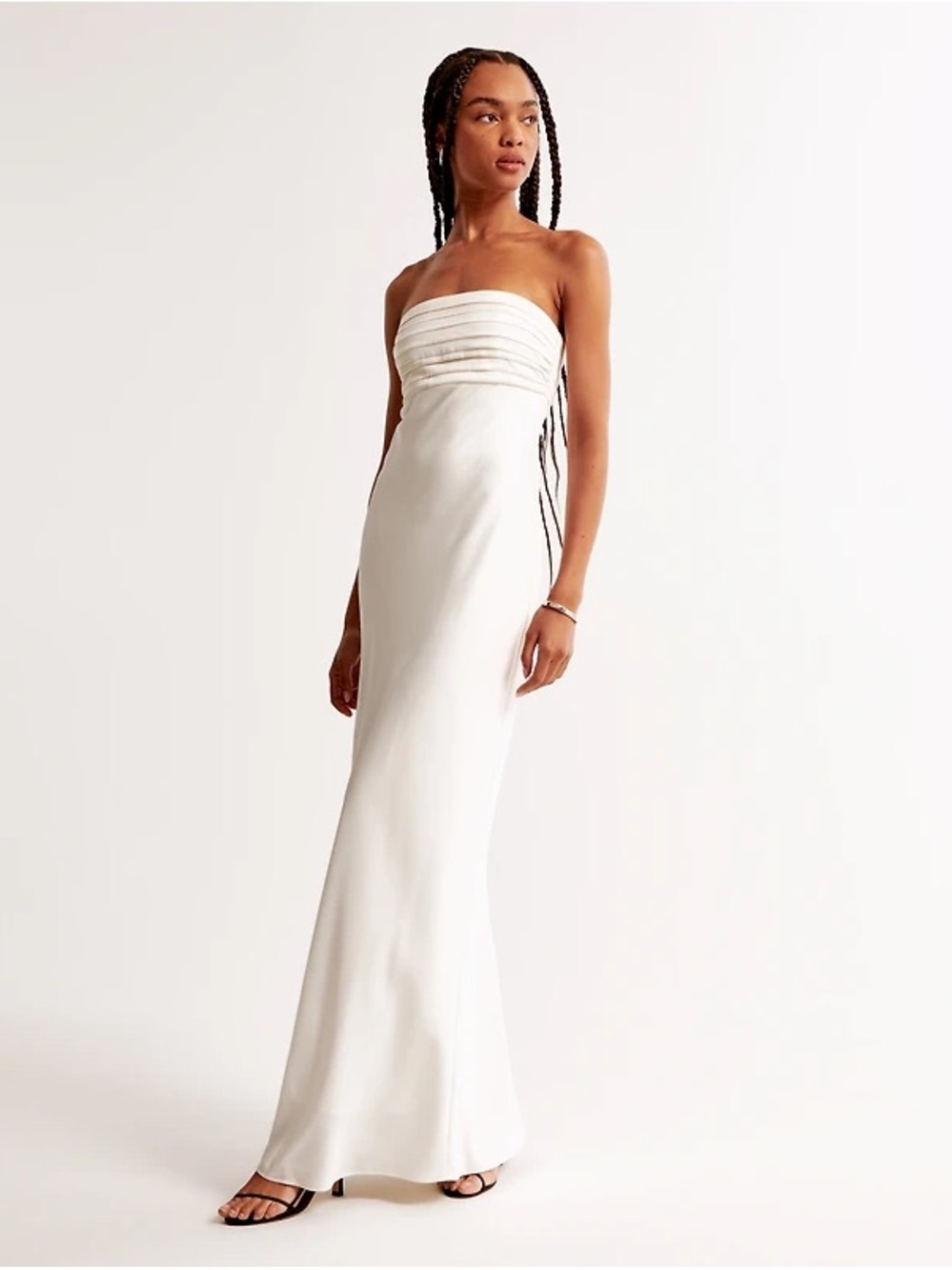 NWT The A&F Emerson Strapless Slim Maxi Dress